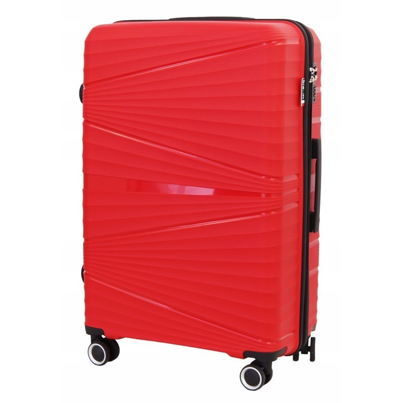 Vidējais koferis Gravitt PP08-V red