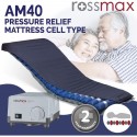 Kompresijas matracis pret izgulējumiem 200 cm Rossmax AM40 pretpietūkums