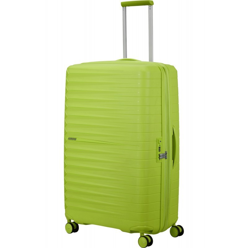 Liels koferis American Tourister FastForward D Neon Lime