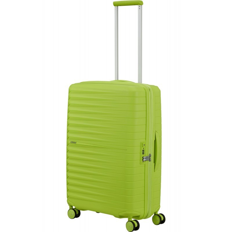 Vidējais koferis American Tourister FastForward V Neon Lime