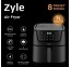 7 l Karstā gaisa fritieris Zyle Air Fryer ZY895SAF 1800w metal aerogrils 