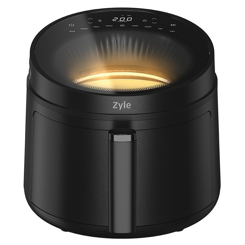Karstā gaisa fritieri airfryer Zyle ZY502BAF melns 5 l 1500 W