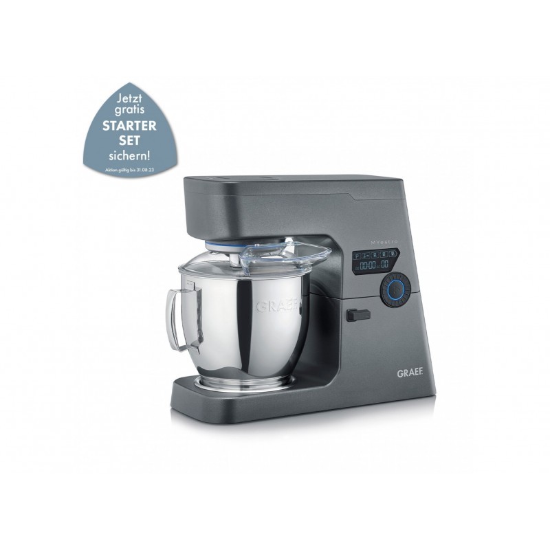 GRAEF KM7016 virtuves kombains pelēks