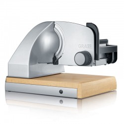GRAEF SKS850 elektriskais griezējs ar koka atvilktni sudrabkrāsas