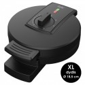 Divkārša vafeļu panna Zyle XL ZY321BL melna 900 W