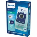 Putekļsūcēja maisi Philips s-bag FC8022 04 4 gab