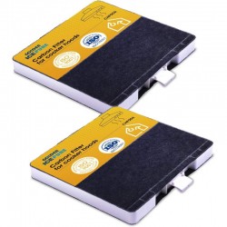 2gab maināmi pārsega filtri priekš Siemens LZ53251 Bosch dhz5325 Neff Z5101X1 VVZ52V40 pārsegiem