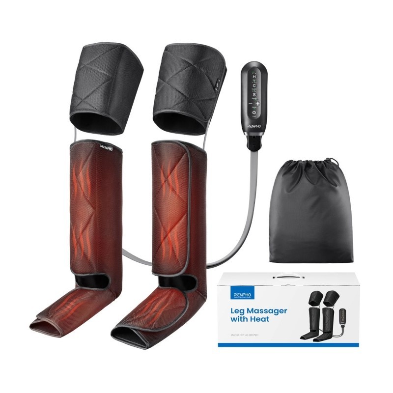 Ierīce varikozu vēnu terapijai RENPHO Aeria Ultimate Thermal 2 kāju masieris ar siltumu