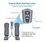 Prietaisas išsiplėtųsių kojų venų terapijai RENPHO Aeria Ultimate Thermal 2 Leg Massager With Heat