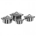 Nerūsējošā tērauda katlu komplekts Zyle ZY1410PS, 4 gab.