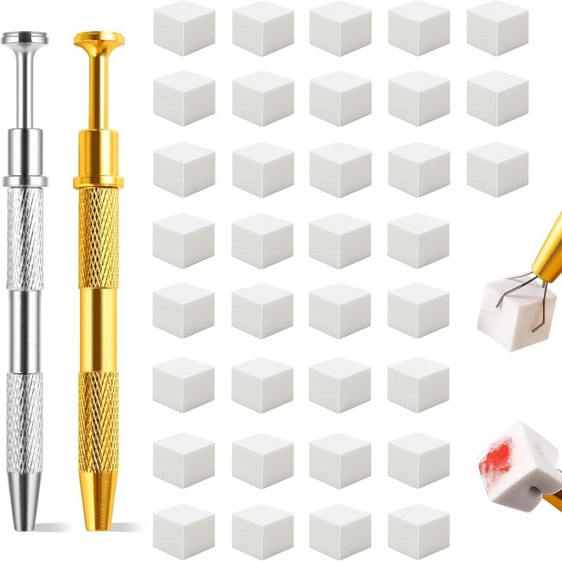 100 gab. Ombre Aura nagu lakas sūkļi + 2 turētāji