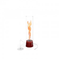 HOFATS SPIN air 900 galda biokamīns, sarkans