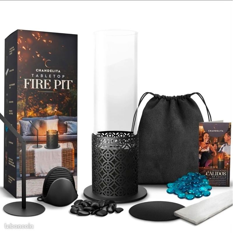 Chandelite Fire Pit bioetanola kamīns - kamīns ar bioetanolu