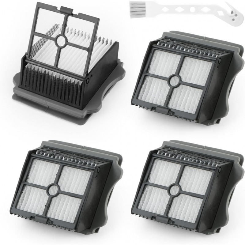 4 gab. filtri, kas paredzēti Tineco iFloor 3, S3, 5S, Floor One S5 – HEPA filtrs